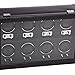 WOLF 270802 Heritage 8 Piece Watch Winder with Cover, Black