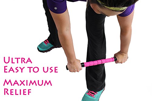 The Muscle Stick Original Muscle Roller | Muscle Roller Stick - The Stick All Purpose for Newbies - Original Pink - Thumbnail 6