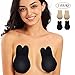 Skin-Friendly Self-adhesive bras for women Inside Adhesive Bra, 2 Pack Women's Youngle Girl Sticky Strapless Backless Dress Bras Adhesive Invisible Backless Push Up Strapless Sticky Bras for Women