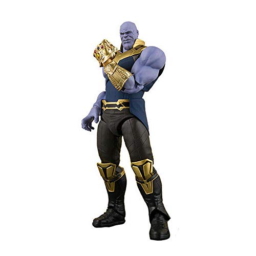 GOODKSSOP Joint Flexible Movable Infinity War Super Hero Thanos Classic Character Action Figure Model Toy Xmas Gift - Thumbnail 4