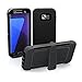 Galaxy S7 Edge Case, ToughBox® [Armor Series] [Shock Proof] [Black] for Samsung Galaxy S7 Edge Case [Built in Screen Protector] [with Holster & Belt Clip] [Fits OtterBox Defender Series Belt Clip]