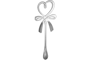 Stainless Steel Dessert Spoon, Creative and high-Value Bow Cake, Coffee and Souvenir Spoon