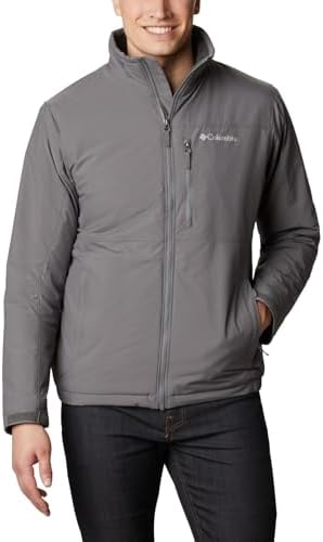 Columbia Men Omni-Shield Mt. Village Softshell Jacket (S, Navy) at
