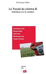 Le  travail du cinéma