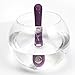 EMISH Wireless Electric Wand Massager Rechargeable Handheld Personal Vibrator Magic Cordless Therapy Silicone Waterproof 10 Modes Vibrator Wand Massager for Muscle Aches & Sports Recovery (Purple)