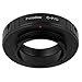 Fotodiox Lens Mount Adapter, C-Mount Lens to Pentax Q-Series Camera, fits Pentax Q Mirrorless Cameras