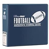 Ultra Pro 3 Football Trading Card Collector'S Album (Blue) Binder