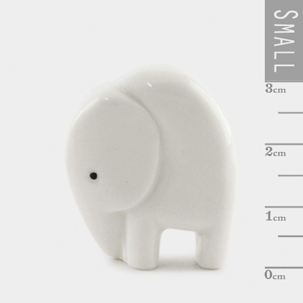 East of India: Porcelain Elephant - You Are Loved, Cream - Image 4