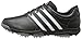 adidas Men's Tour 360 X, Black/Running White/Dark Silver, 10 M US