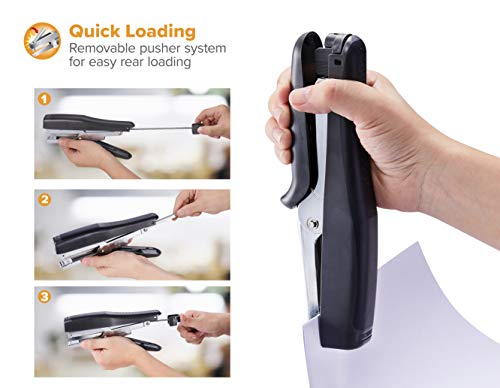 Bostitch B8 Xtreme Duty 45 Sheet Plier Stapler, Black (B8HDP)