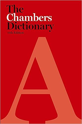 Amazoncom The Chambers Dictionary 9780550102898 - 