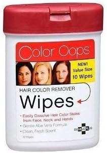 Color Oops Wipes 10 ea