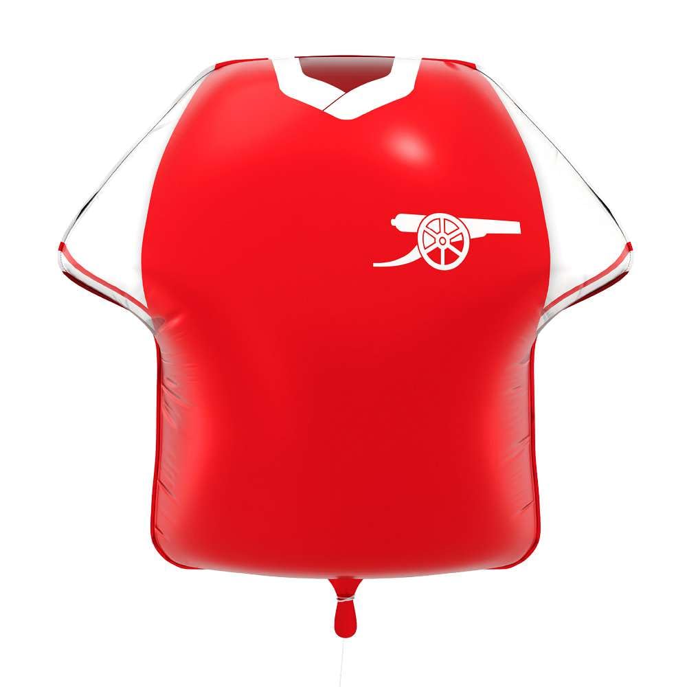 FC Jersey Foil Balloons – Officially Licensed Party Decorations, 52 x 53 cm (Arsenal) — image 1