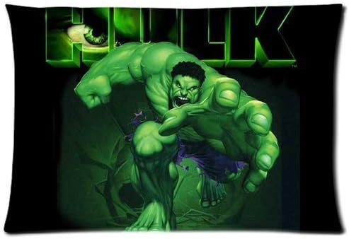 The Avengers Hulk Custom Design Pillowcase Pillow Sham Queen Size Pillow Cushion Case Cover Two Sides Printed 20x30 Inches