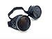New Sell Vintage Steampunk Goggles Glasses Welding Cyber Punk Gothic (Black)