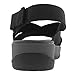 Clarks Women's Arla Kaydin Sandal, Black Elastic Fabric, 8 Medium US