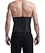 Imurz Men's Tummy Control Steel Boned Waist Trainer Workout Sport Shapewear