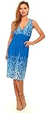 Women Vibrant Printed V-Neck Knee Length Dress -ASST Styles/Regular & Plus