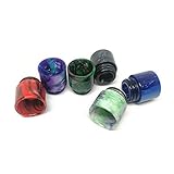 2Pack Jianuo Plastic Quick Fitting 810 Drip Tip Connector for RO System Refrigerator Ice Maker Coffee Mod Machine（Random Delivery） (Color 1)