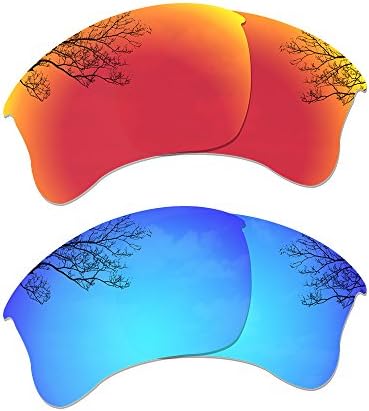 Polarized Replacement Lenses For Oakley Flak Jacket XLJ Sunglasses - Multiple Options