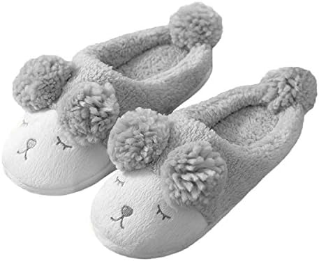 Lionsoul Women Slipper Soft Warm Plush House Cute Sheep Slipper Indoor