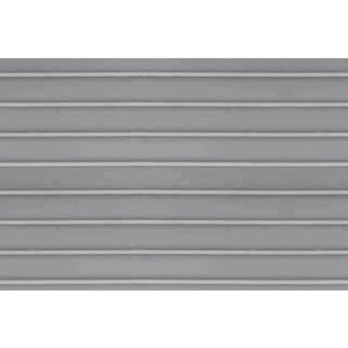 JTT Scenery Products 97407 1:100 Ribbed Roofing Sheet, 7.5"x12" (2)
