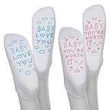 Labor and Delivery Gowns Push Hospital Non Skid Socks Maternity Pregnancy Pregnant,2-Packet