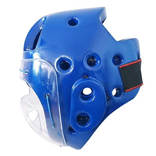 MCLseller-Cascos-de-Boxeo-Casco-de-Taekwondo-de-Karate-para-nios-Adultos-Accesorios-para-el-Protector-de-la-Cabeza-Casco-de-Entrenamiento-de-Combate-de-Alta-Elasticidad-Resistente-al-Desgaste