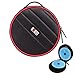 CD/DVD Portable Carry Wallet BUBM 32 CD Disc Capacity Waterproof Storage Case Compact and Easy to Store for Car Home and Travel Black