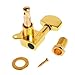 Kmise A2425 of 3L3R K-803 Guitar-String Tuning Pegs Tuners Machine Heads, Gold