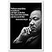 Martin Luther King Jr. Poster Famous Inspirational Quote Large Banner 