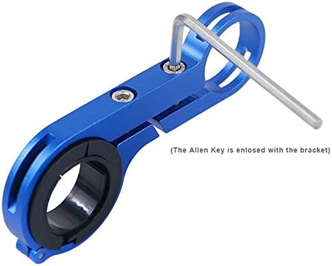 ROLYPOBI Bike Flashlight Holder Handle Bar Bicycle Accessories Extender Mount Bracket