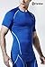 Tesla TM-R13-BLSZ_Large Men's Short Sleeve T-Shirt Cool Dry Compression Baselayer R13