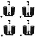 AQUANEAT 4pcs Bio Sponge Filter Large Betta Fry Aquarium Fish Tank Double Sponge XY-2822(L)