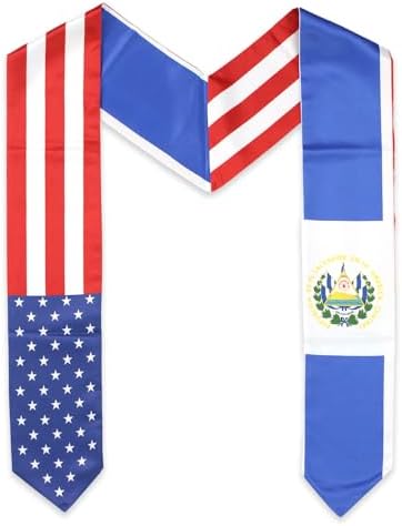 Amazon.com: Azores America Flag Graduation Stole Shawl Sash for
