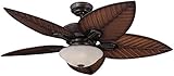 Tommy Bahama Ceiling Fans TB135DBZ Cabrillo Cove Tropical Ceiling Fan