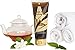 Black Tea Perfecting Facial Gel Mask, Evens Skin Tone, Reduces Pores & Wrinkles. Moisturizing, Improves Overall Complexion, Best Antioxidant, Anti-Aging, Cooling Treatment. Cleans & Soothes Face