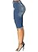 Dokotoo Womens Ladies Fashion Summer Classic Casual Mid Rise Denim Ripped Destroyed Hole Bermuda Shorts Skinny Jeans Medium