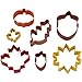 Wilton Fall Metal Cookie Cutter Set, 7-Piece