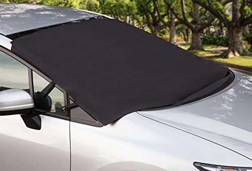OxGord Windshield Snow Cover Ice Removal Wiper Visor Protector All Weather Winter Summer Auto Sun Shade for Cars Trucks Vans and SUVs Stop Scraping with a Brush or Shovel OxGord Windshield Snow Cover Ice Removal Wiper Visor Protector All Weather Winter Summer Auto Sun Shade for Cars Trucks Vans and SUVs Stop Scraping with a Brush or Shovel