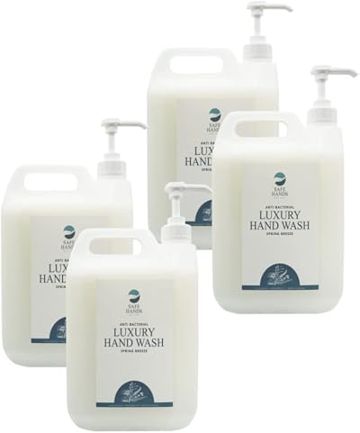 Star Brite Safe Hands Antibacterial Moisturising Hand Wash 4x 5 Litre Spring