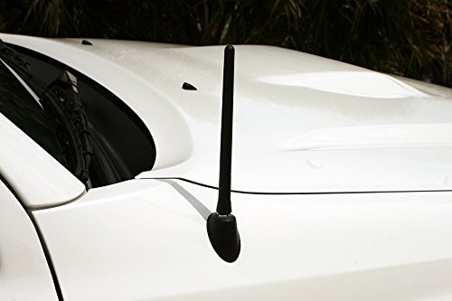 AntennaMastsRus - 2006-2018 Chevrolet Silverado 2500 - 6 3/4" SHORT Custom Rubber Antenna - #1 RECEPTION SHORT ANTENNA