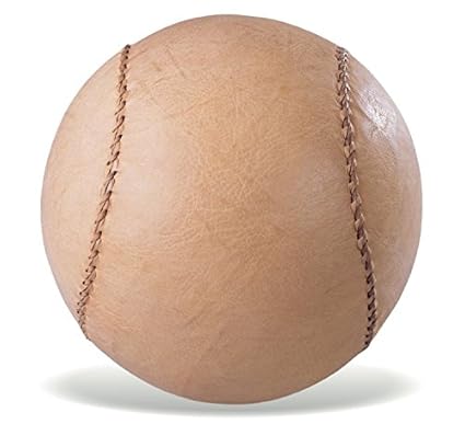 Vinex Balón Medicinal de Cuero pequeño y sólido - 6 kg - 19 cm ...