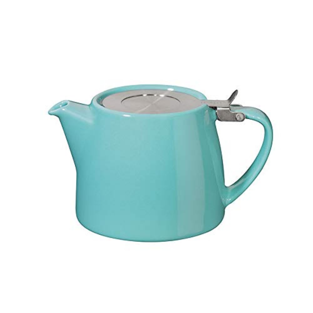 Forlife ‎BH244 Turquoise Stump Teapot 13oz