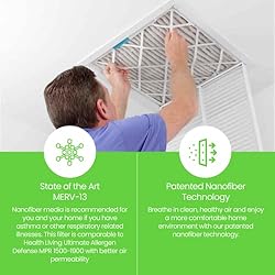 FILTI 7500 Air Filter 12x12x1 MERV 13 | Pleated