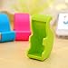 Mziart 5Pcs Lovely Cartoon Mini Elephant Shaped Smart Phone Cellphone Stand Holder Mount for Apple iPhone 6 6S Plus 5S 4S iPad 2 3 4 Air Mini Retina Tablet Samsung Galaxy Note HTC Nexus(Multicolor)
