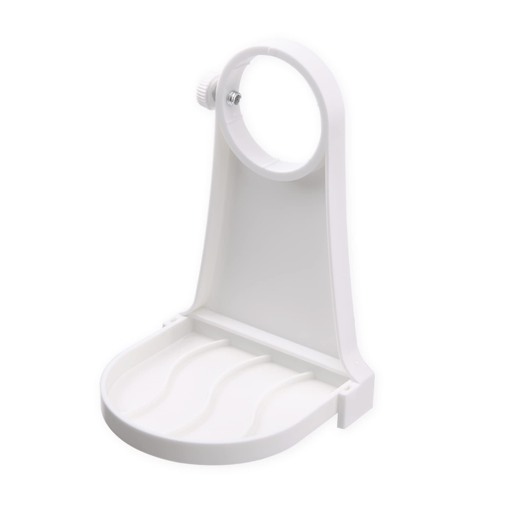 Laundry Detergent Cup Holder, Fabric Softener Drip Catcher, Firmly Holds on Bottle Spouts, Keeps Washer Dryer and Floor Clean and Organized - Pack of 2
