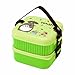 Totoro Bento Studio Ghibli Totoro Design 2-Tier Bento Lunch Box, 620 mL Plus 630 mL