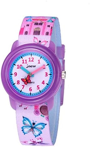 Kids Watch, 3D Cute Cartoon Waterproof Watch for Girl and Boy, Children Toddler Watches, The Best Gift(Butterfly)