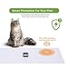 Pet Scat Cat Mat,Newest 44''x17'' Pet Training Mat for Dogs Cats,Keep Dog Off from Furniture Limit Areas,Sofa Scram,Couch Protector,2Pcs Adjustable Shape for Indoor Outdoor,Scat Shock Mats,Safe UL